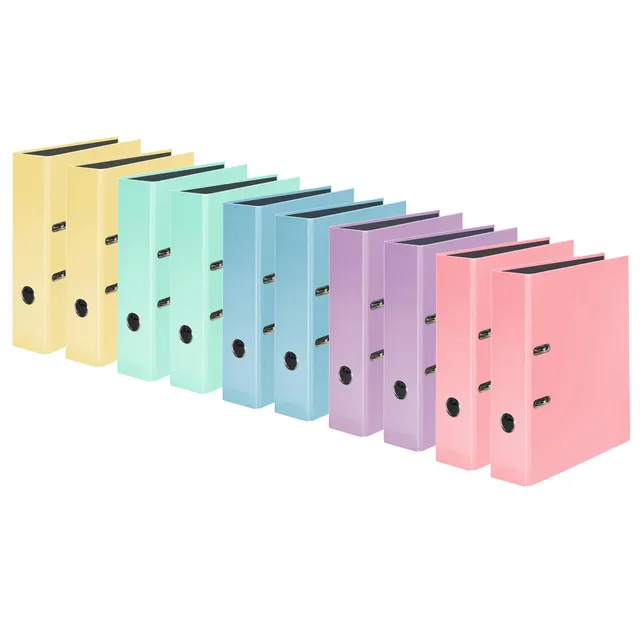 falken-pastellcolor-ordner-din-a4-80-mm-10er-pack-sortiert image 1