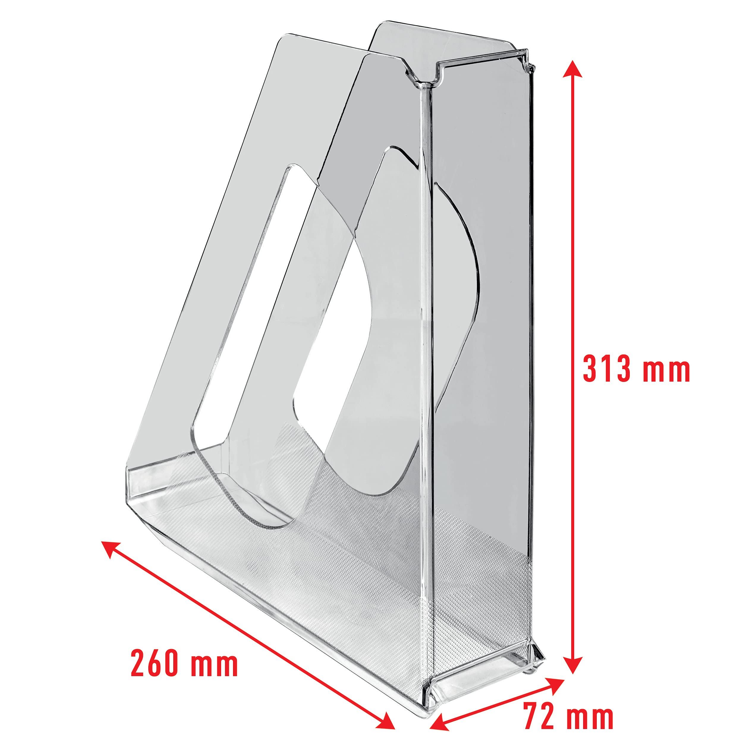 esselte-europost-stehsammler-a4-transparent-628226 image 2