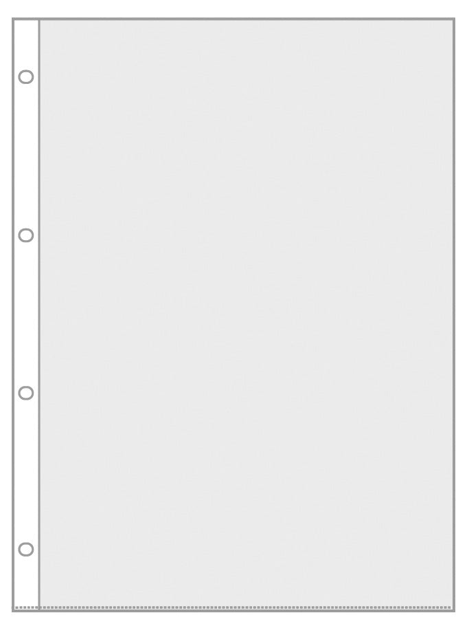 veloflex-prospekth-llen-din-a4-pp-75-my-glasklar-mit-4-fach-ovallochung-dokument image 1