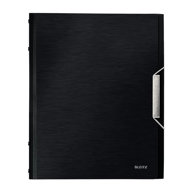 leitz-style-ordnungsmappe-12-f-cher-pp-satinschwarz image 1