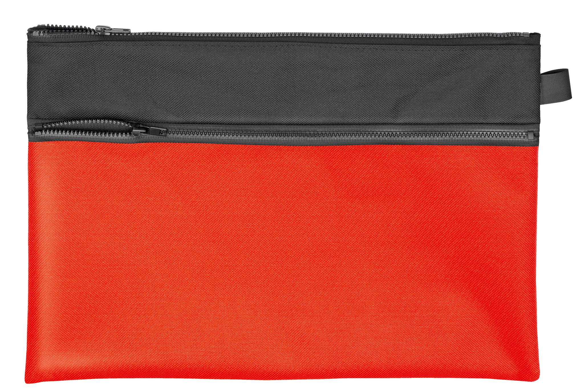 veloflex-velobag-combi-transporttasche-din-a4-textil-rot-mit-rei-verschluss image 2