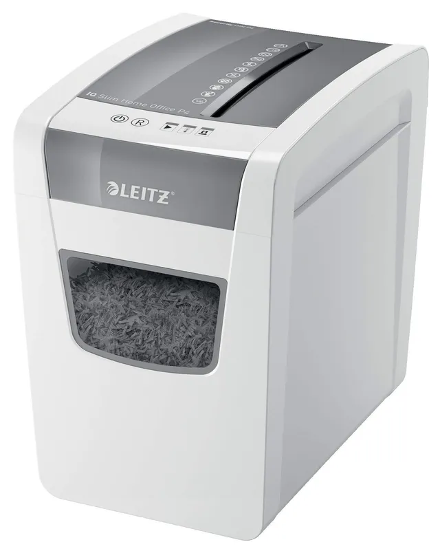 leitz-iq-home-office-aktenvernichter-schlank-ger-uscharm image 1