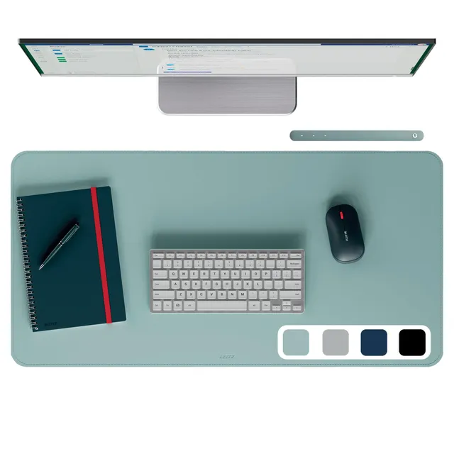 leitz-schreibtischunterlage-80-x-40-cm-mint-rutschfest image 1