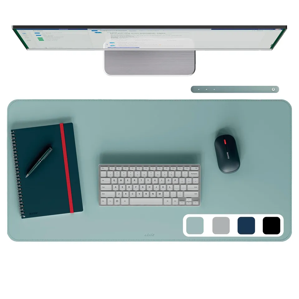leitz-schreibtischunterlage-80-x-40-cm-mint-rutschfest image 1