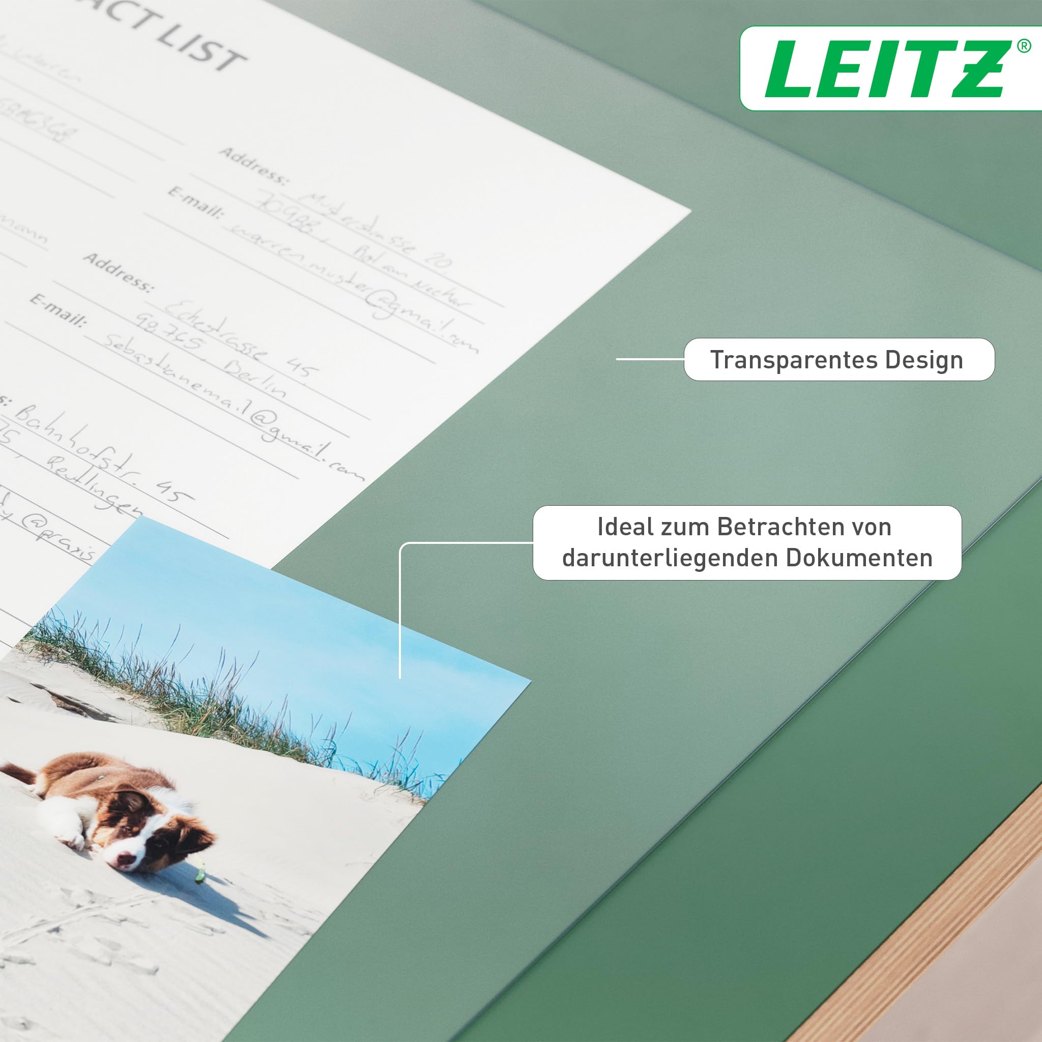 leitz-schreibtischunterlage-transparent-matt-70-x-36-cm-wasserabweisend-kratzfes image 3