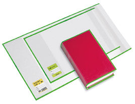 veloflex-buchh-lle-230x375-mm-pp-glasklar-mit-lasche-gr-nes-gewebeband image 2