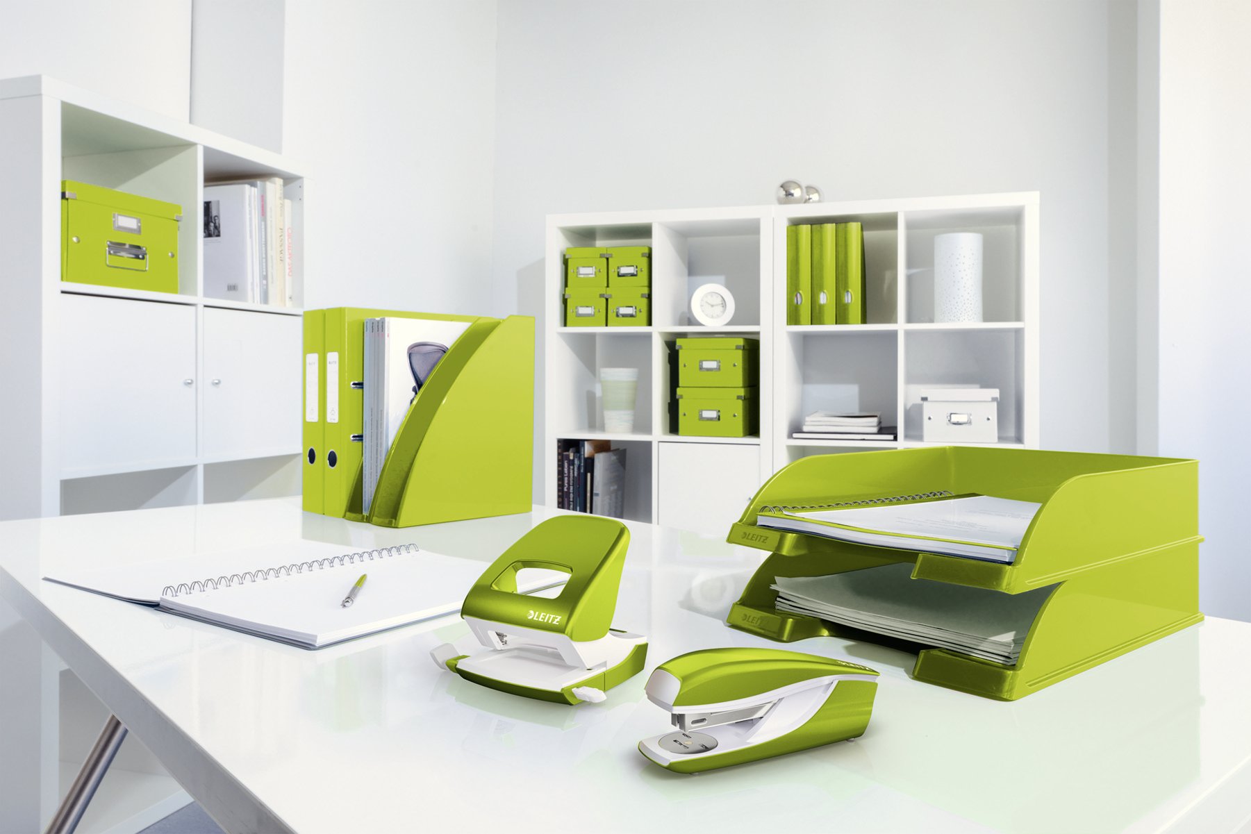 leitz-click-store-schubladenbox-a4-4-schubladen-gr-n image 4