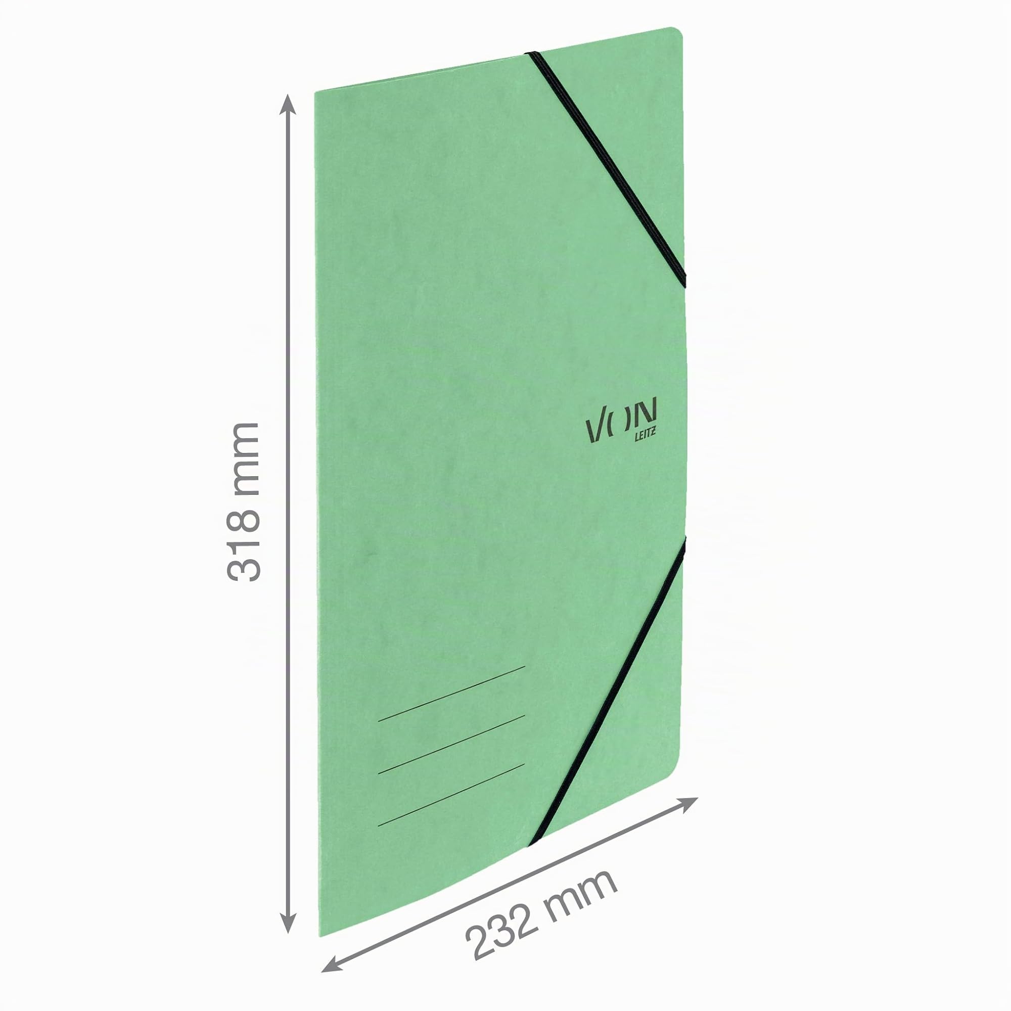 leitz-von-dokumentenmappe-a4-mit-gummibandverschluss-5er-pack-f-r-150-blatt-mint image 4