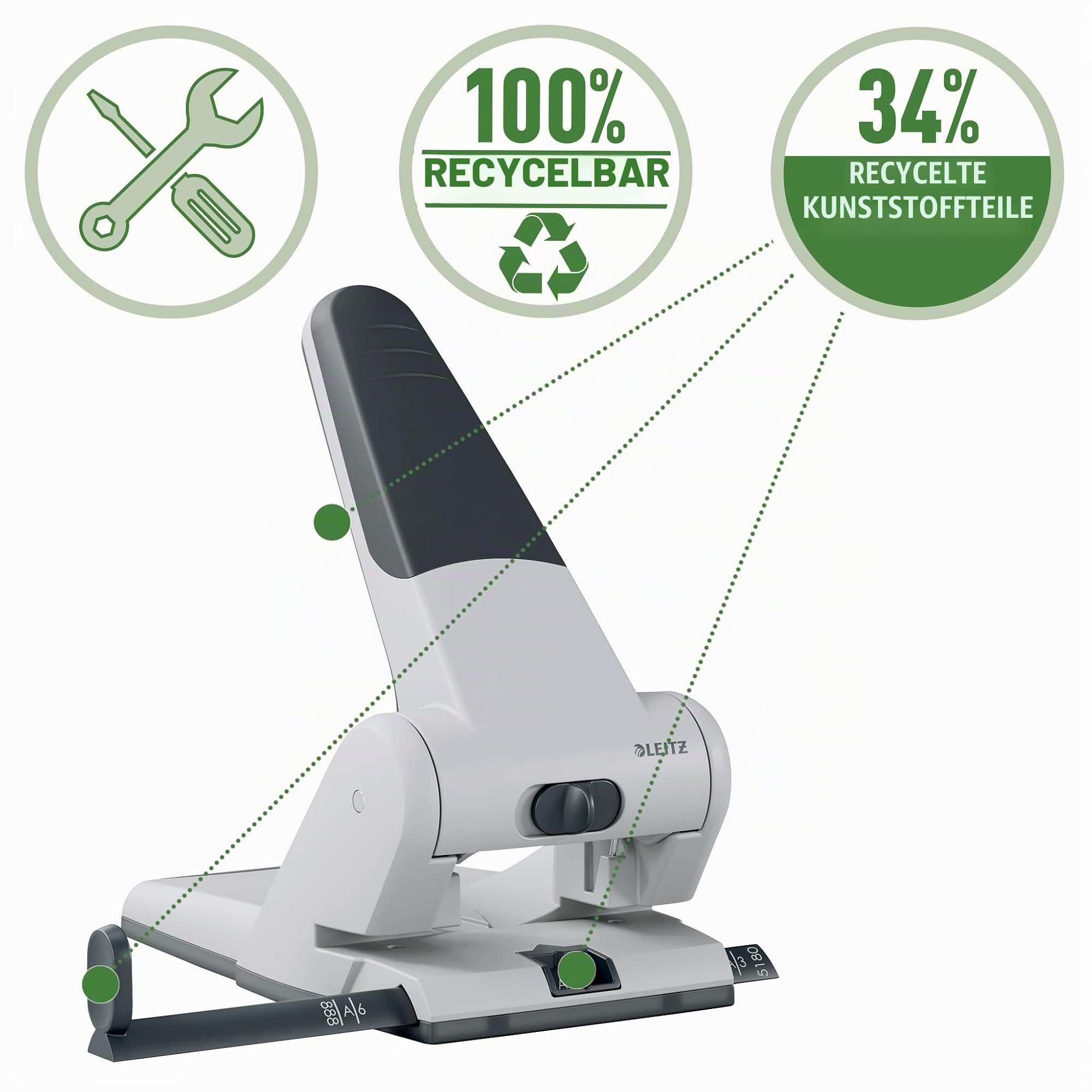 leitz-nexxt-registratur-locher-51800084-wei-f-r-65-blatt image 3
