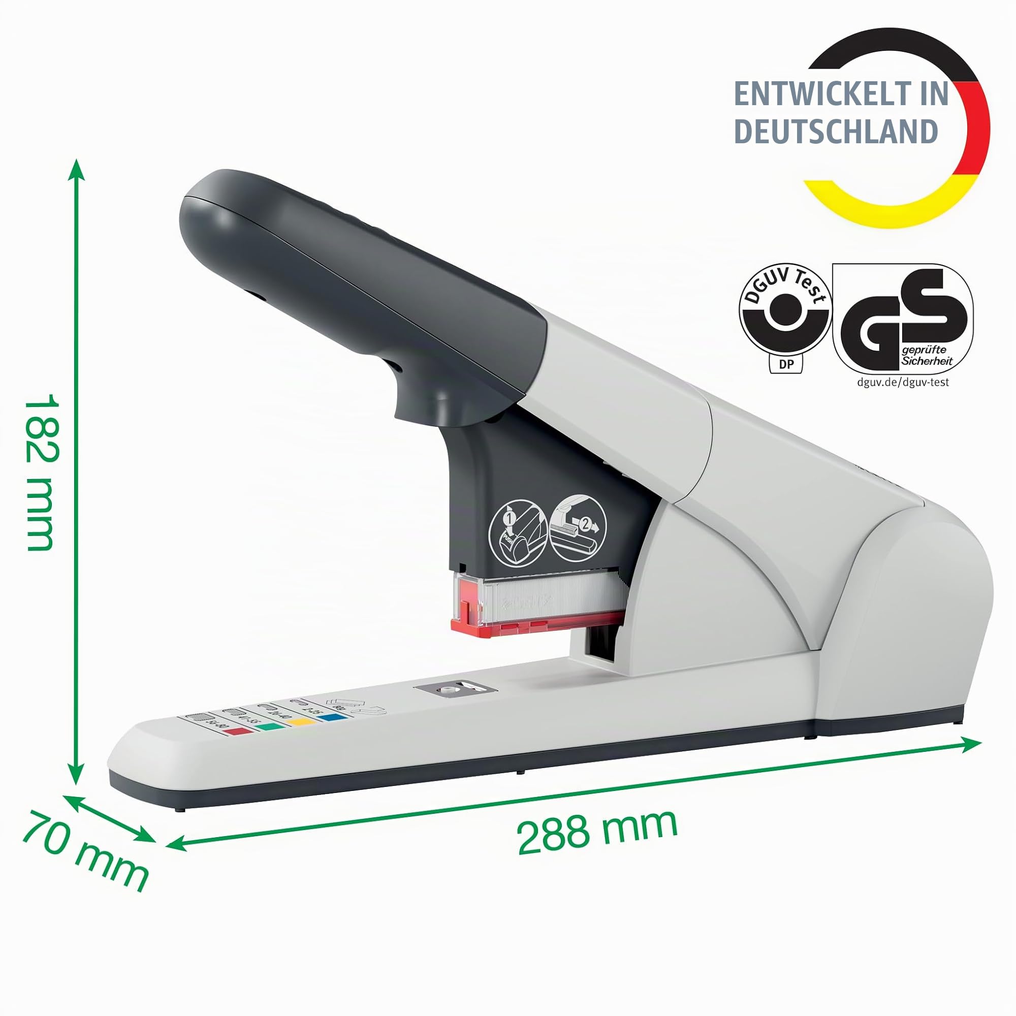 leitz-nexxt-block-heftger-t-f-r-80-blatt-wei-metall-55510084 image 2