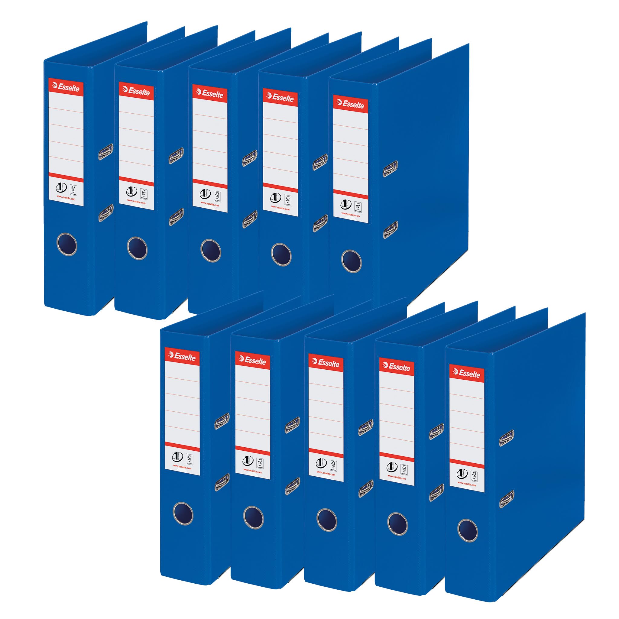 esselte-vivida-ordner-breit-a4-10er-pack-blau-7-5-cm image 1