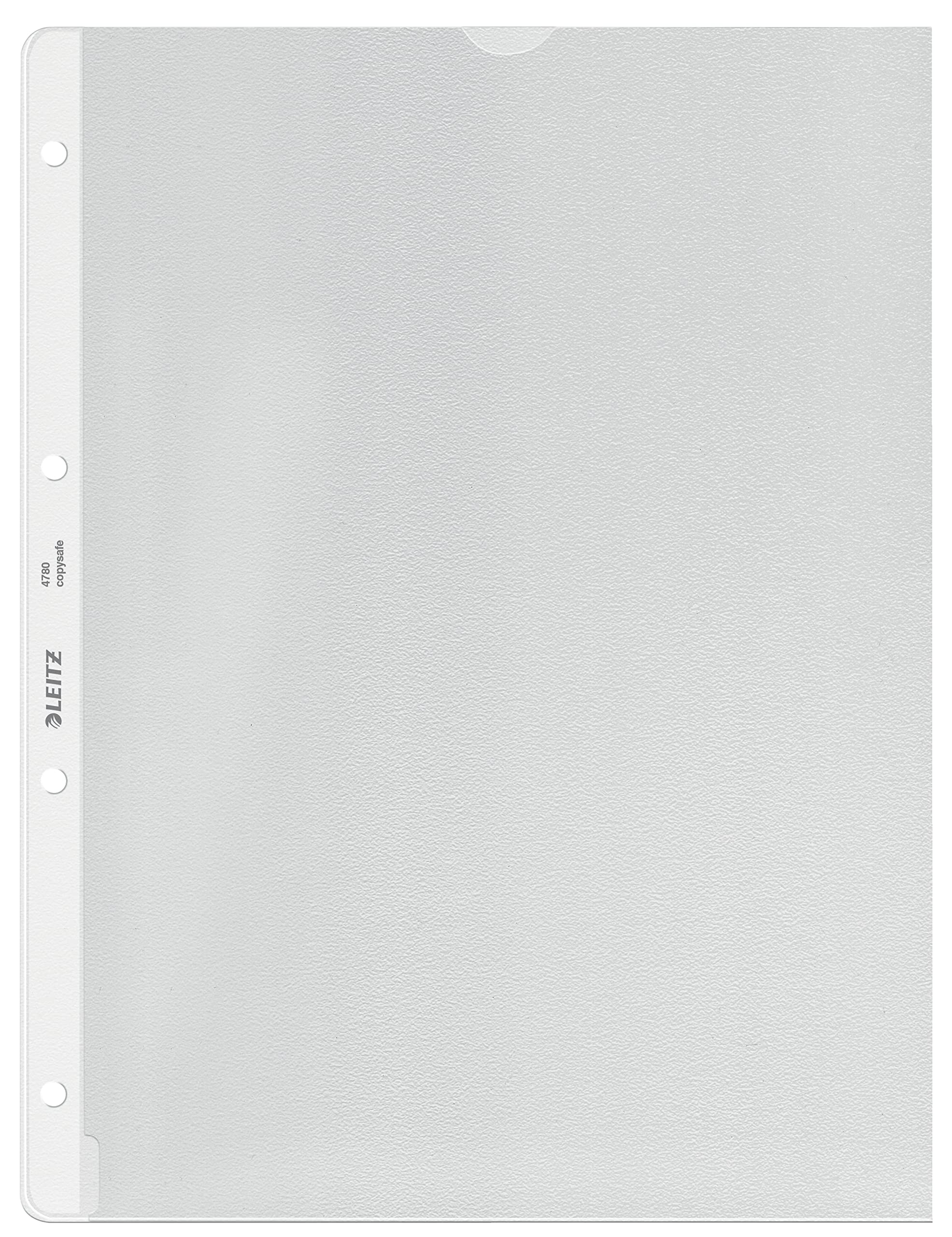 leitz-prospekth-lle-a4-pp-genarbt-farblos-100-st-ck image 1