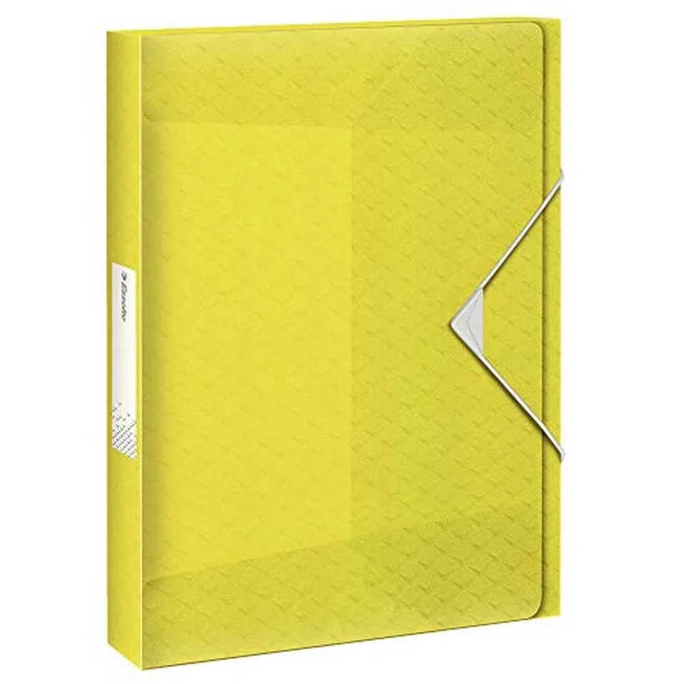 esselte-colour-ice-ablagebox-626262-a4-40-mm-pp-gelb image 1