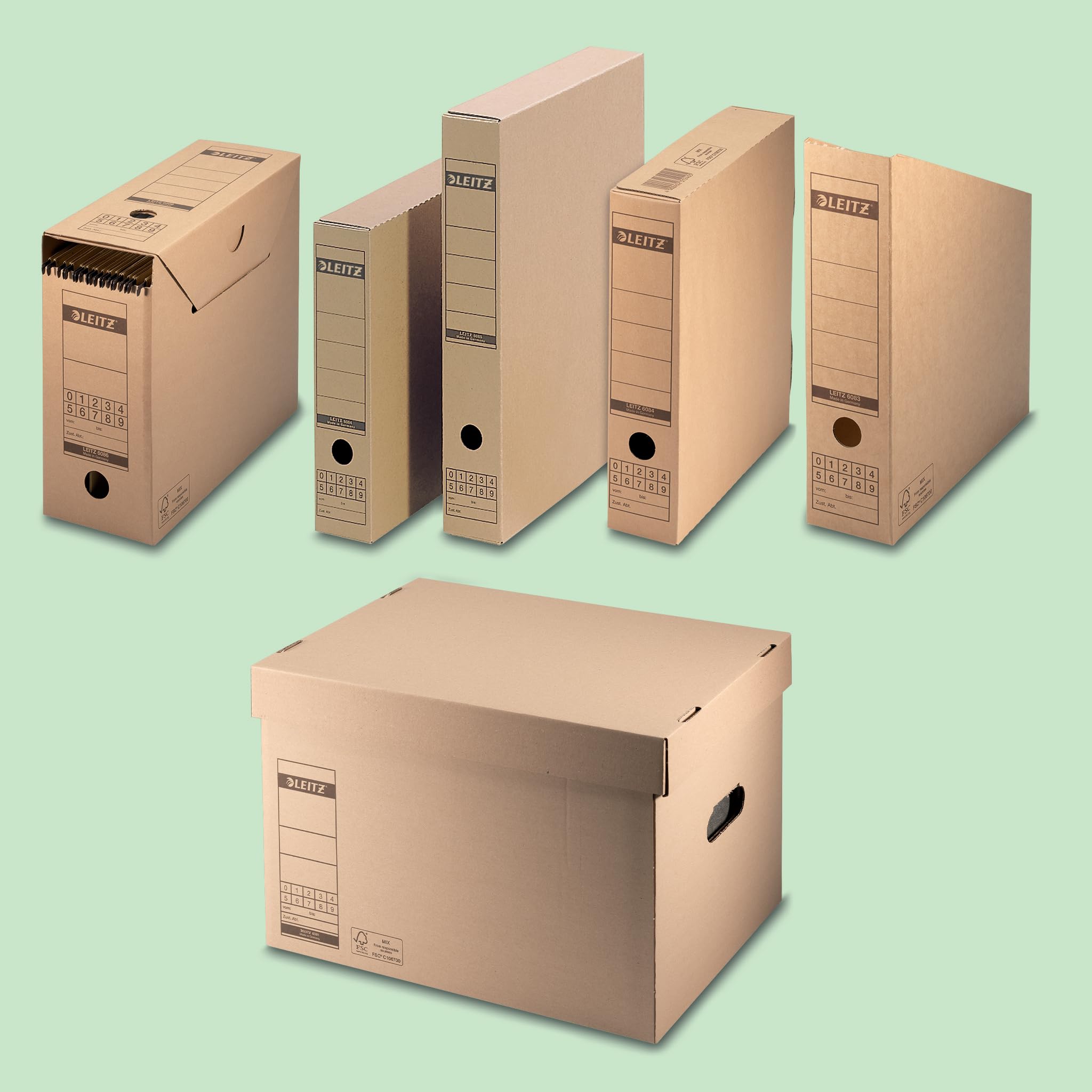leitz-premium-archiv-schachtel-a4-70-mm-mit-verschlusslasche-10-st-ck-braun image 5