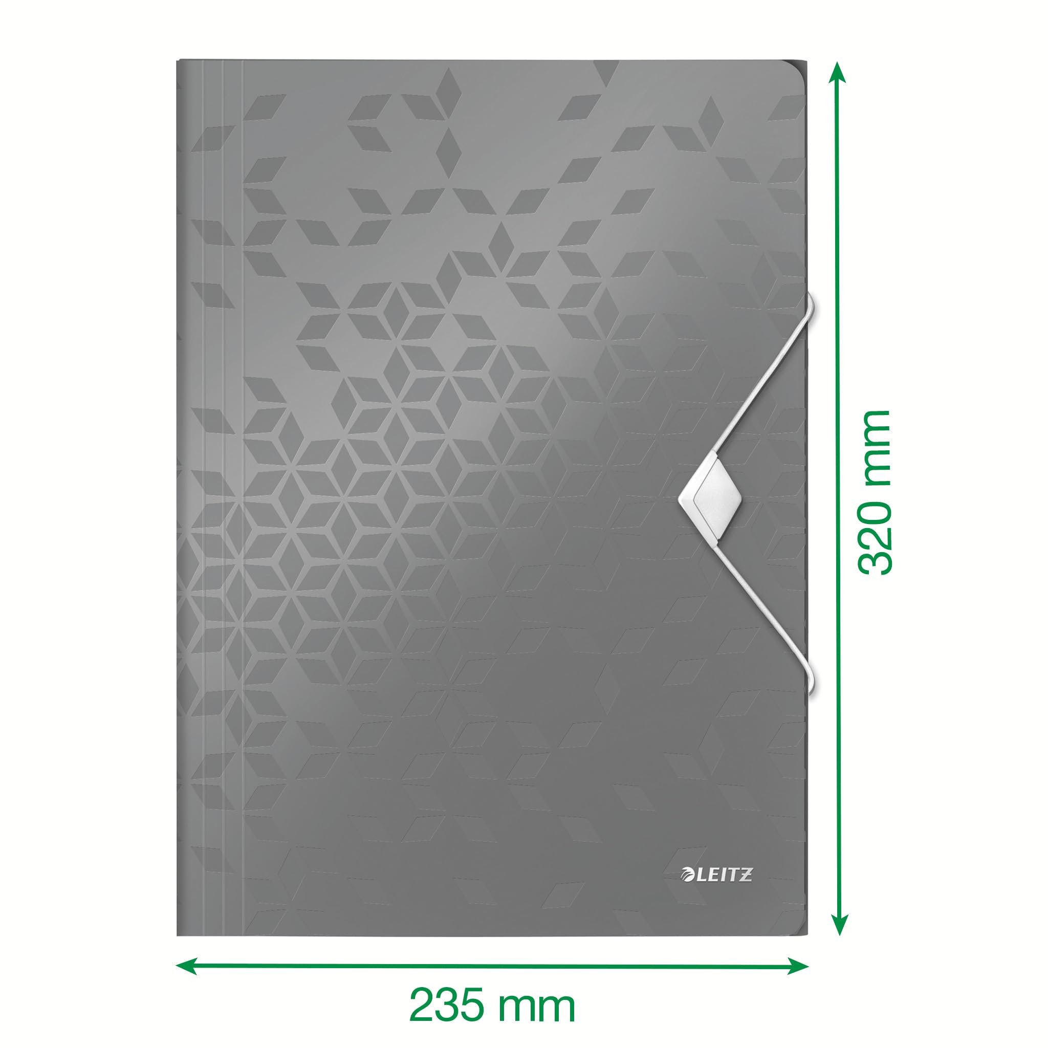 leitz-wow-eckspannermappe-a4-pp-blau-metallic-45990036 image 4