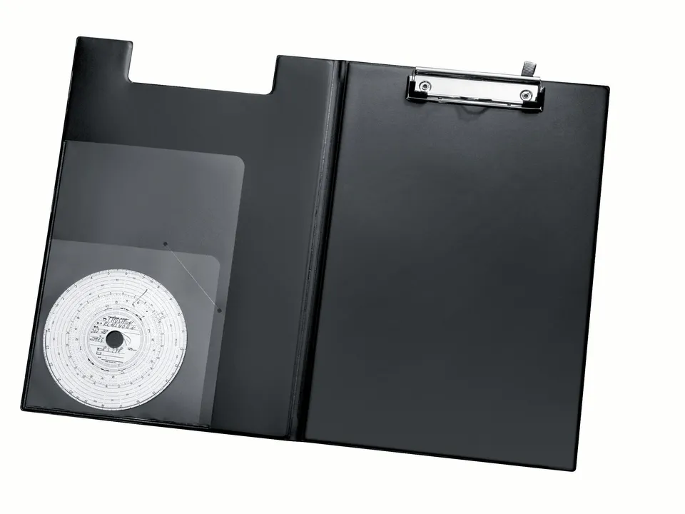veloflex-clipboard-komfort-din-a4-klemmbrett-pvc-schwarz image 1