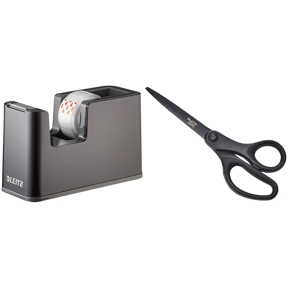 leitz-duo-colour-klebeband-tischabroller-inkl-klebeband-schwarz-anthrazit image 3