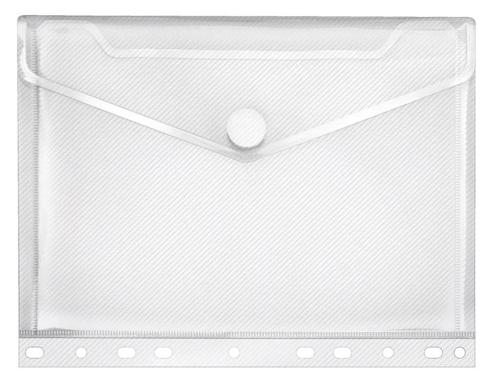 veloflex-dokumentenh-lle-crystal-din-a5-pp-transparent-mit-klettverschluss image 1