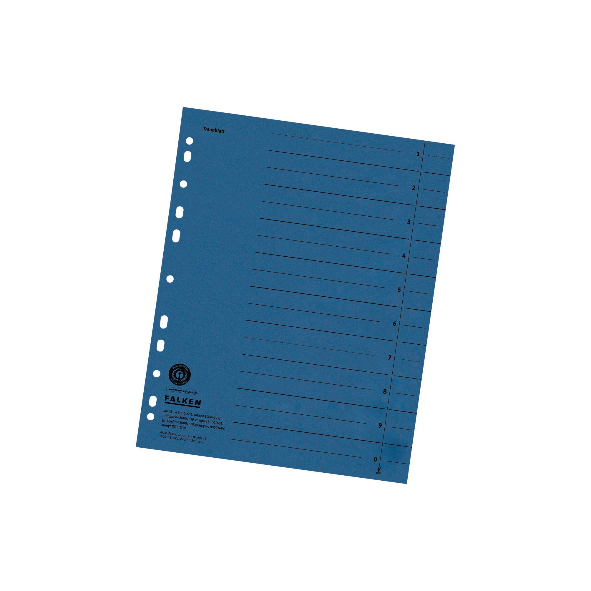 falken-trennbl-tter-100er-pack-din-a4-blau-recycling-karton-blauer-engel image 1