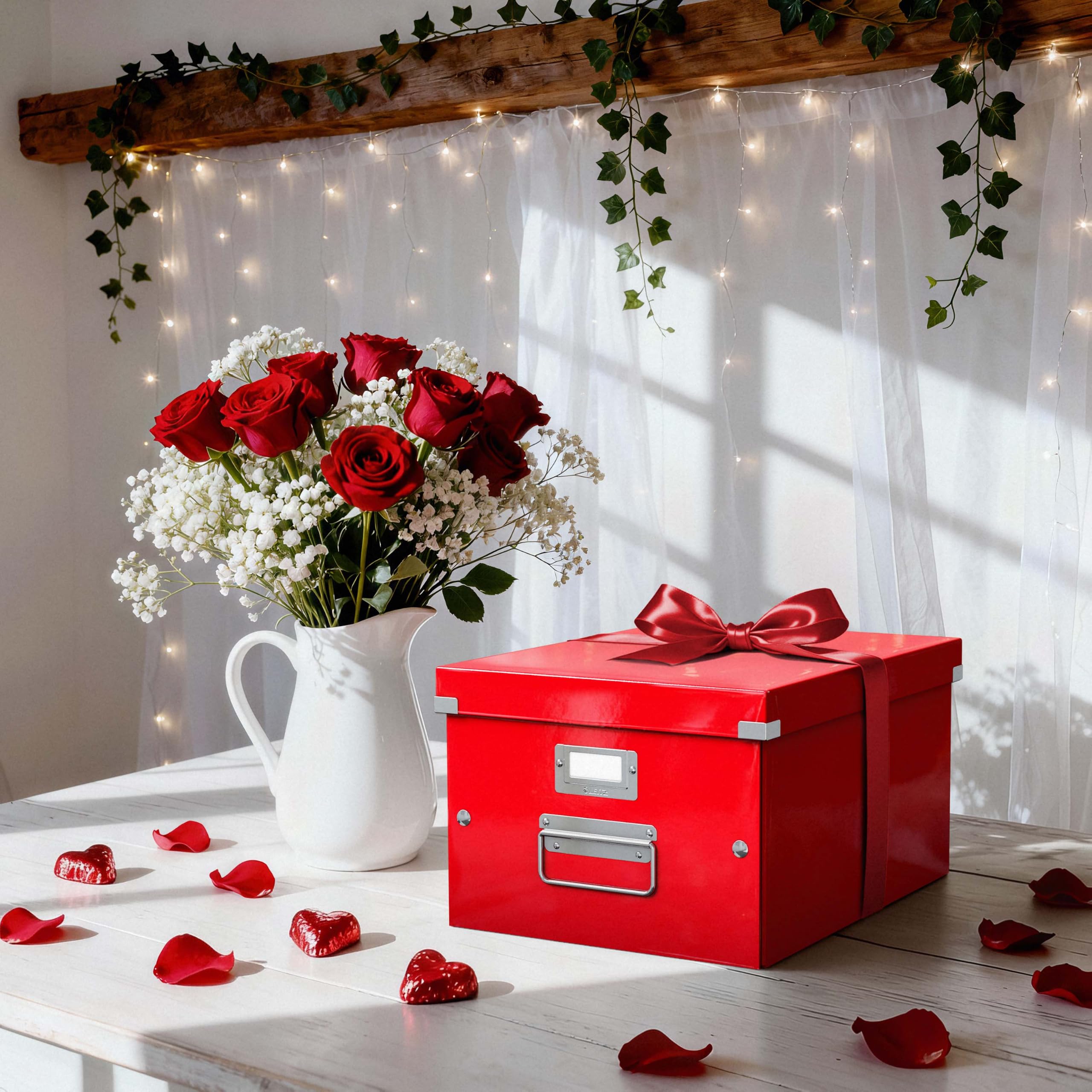 leitz-click-store-aufbewahrungsbox-a4-mittel-gro-16-l-rot-60440026 image 2