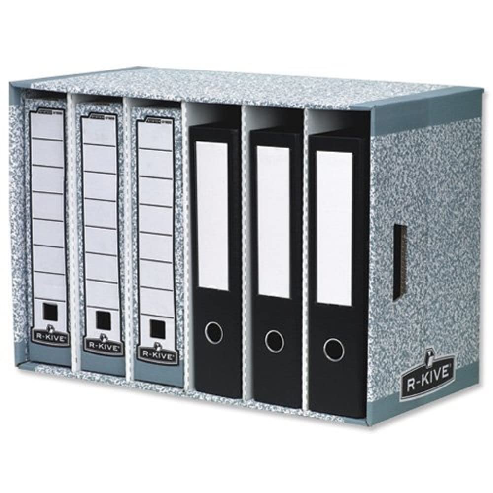 bankers-box-system-ordnerarchiv-6-f-cher-grau image 1