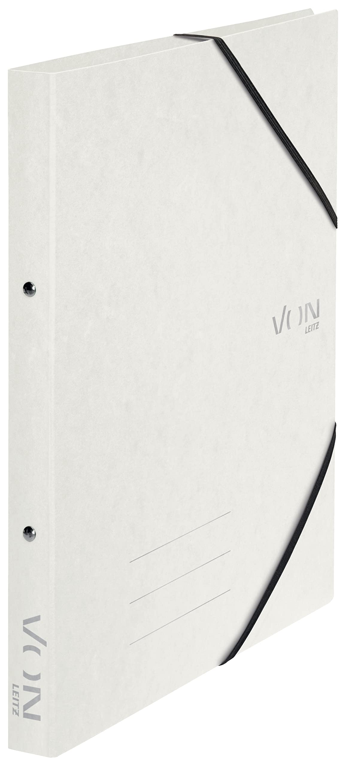 leitz-von-ringbuch-a4-2-ringe-25-mm-gummibandverschluss-wei-5-st-ck image 1