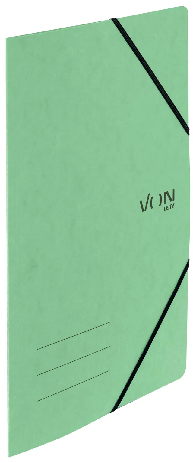 leitz-von-dokumentenmappe-a4-mit-gummibandverschluss-5er-pack-f-r-150-blatt-mint image 1