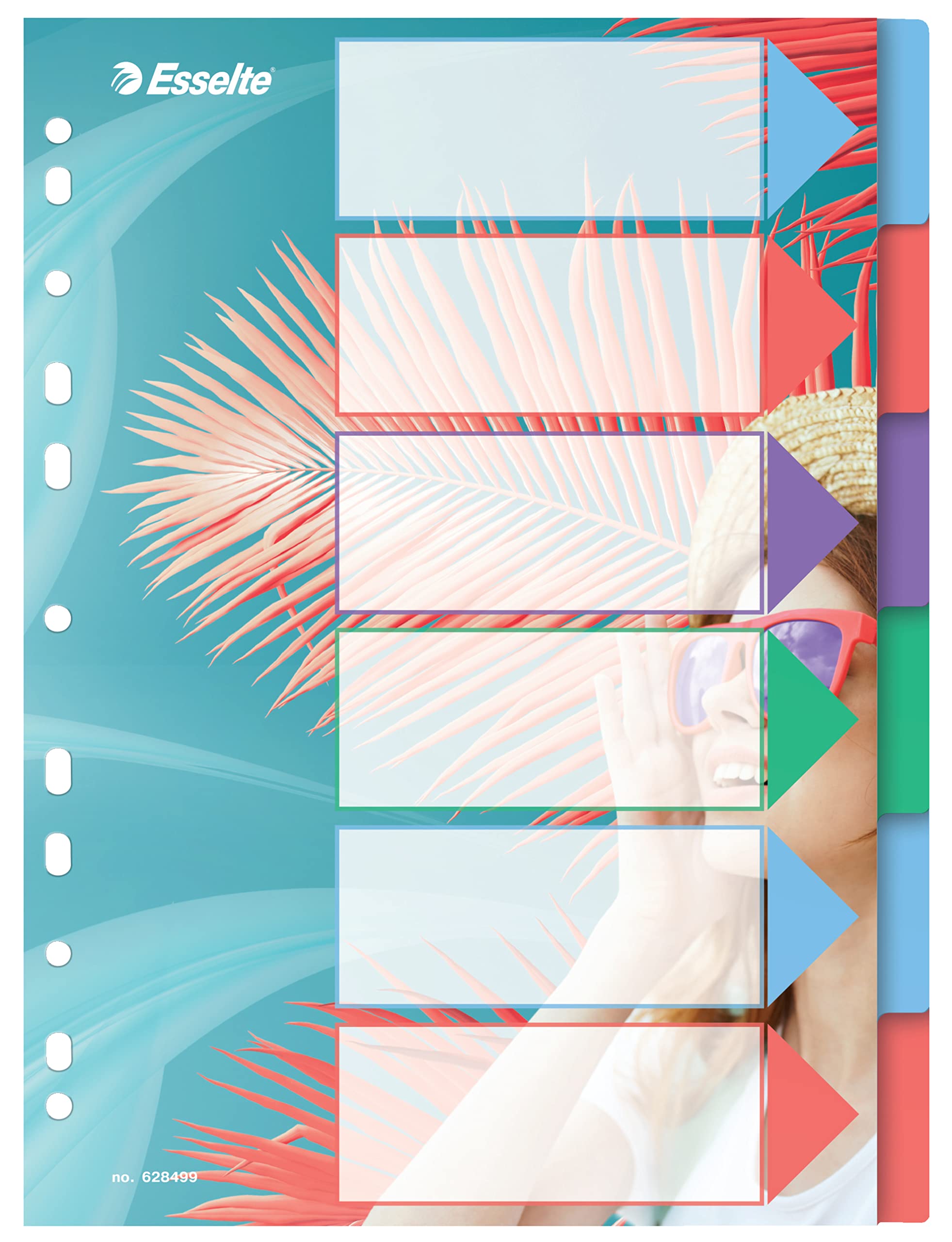 esselte-colour-breeze-a4-registerkarten-1-6-mehrfarbig image 1