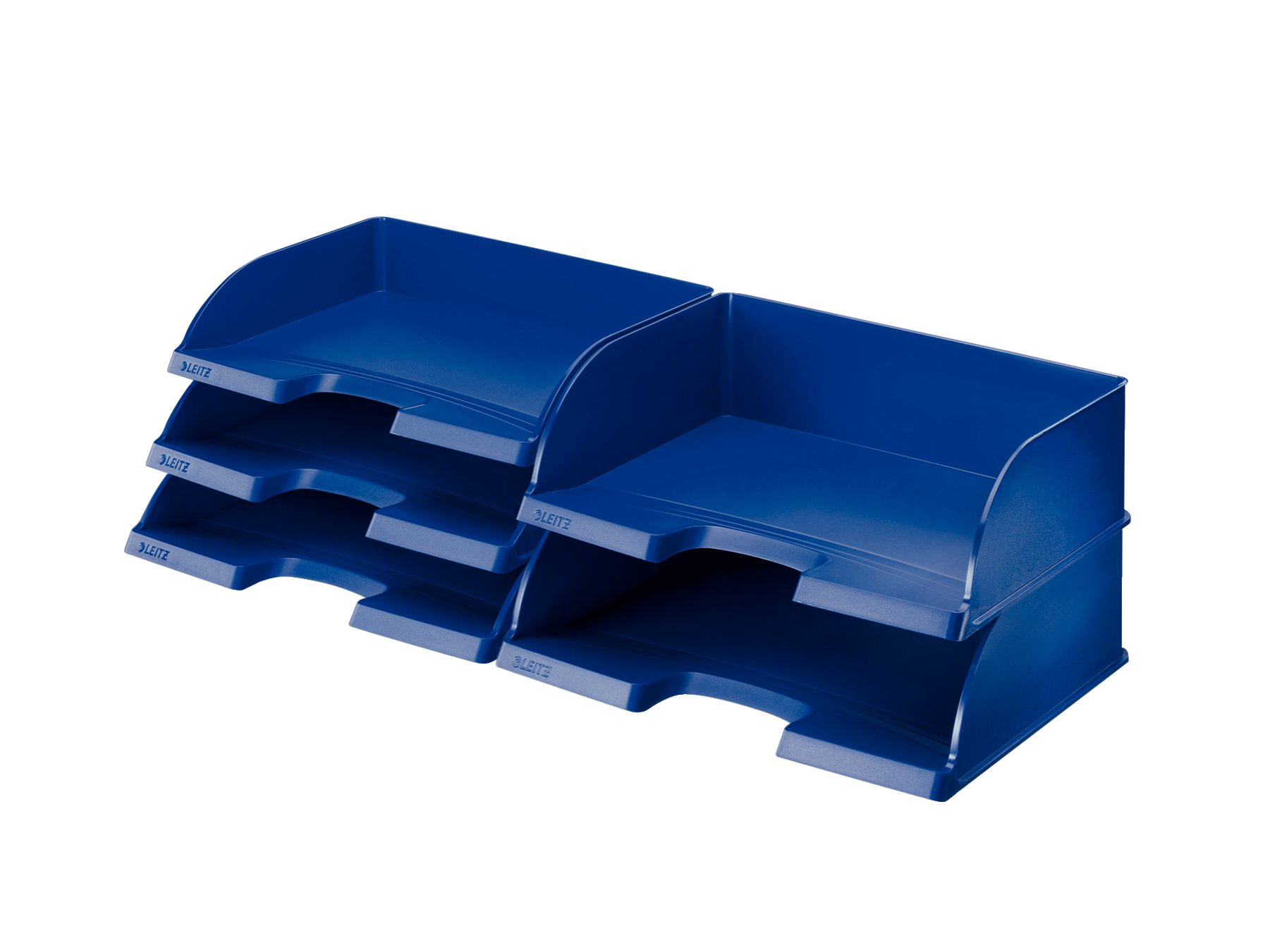 leitz-plus-briefkorb-querformat-a4-grau-ablagefach-5er-pack-52180085 image 4