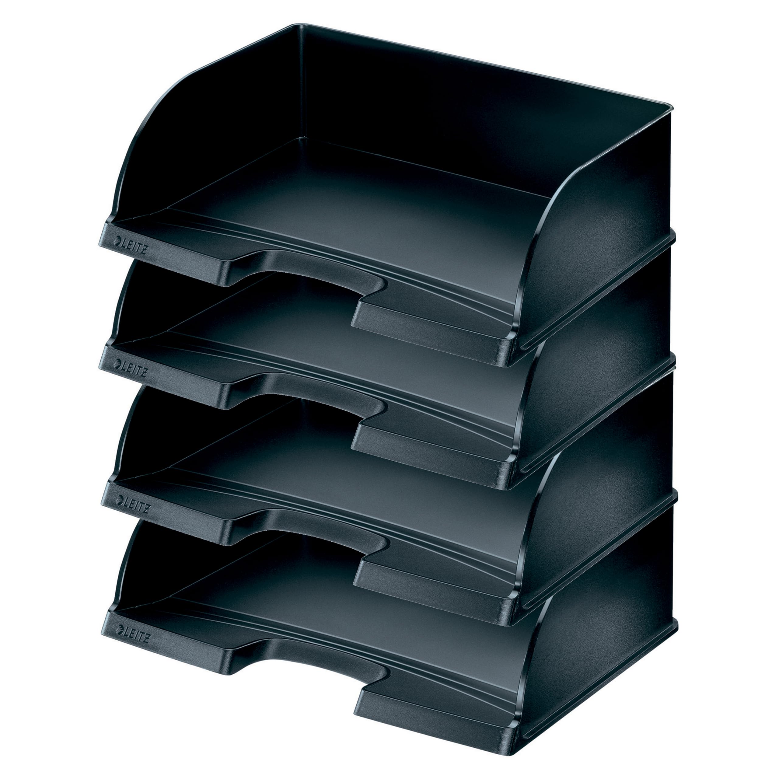 leitz-plus-briefkorb-querformat-a4-grau-ablagefach-5er-pack-52180085 image 8